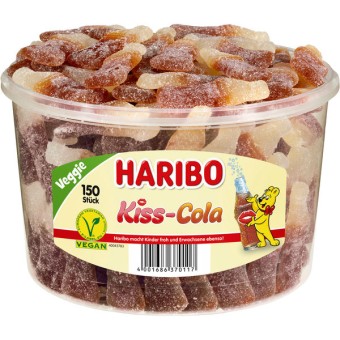 Haribo Kiss Cola 150 Stück 