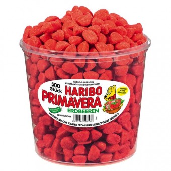 Haribo Primavera / Erdbeeren klein 500 Stück 