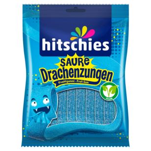 Hitschies Saure Drachenzungen Blau 20x 125g 