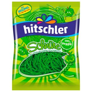 Hitschies Schnüre - Apfel Fruchtgummi 15x 125g 