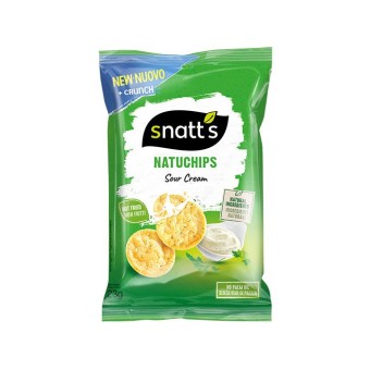 Snatts Naturchips Sour Cream 28x 23g 