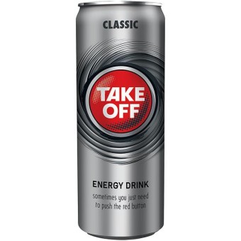 Take Off Energy Drink 24x 0,33l EINWEG Dose 