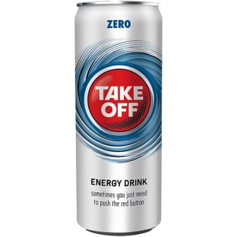 Take Off Energy Drink Zero 24x 0,33l EINWEG Dose 