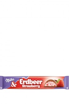 Milka Riegel Erdbeer Single 36 bei Riegel | online Schokoriegel bestellen günstig 36,5g sweet24.de Schokoriegel
