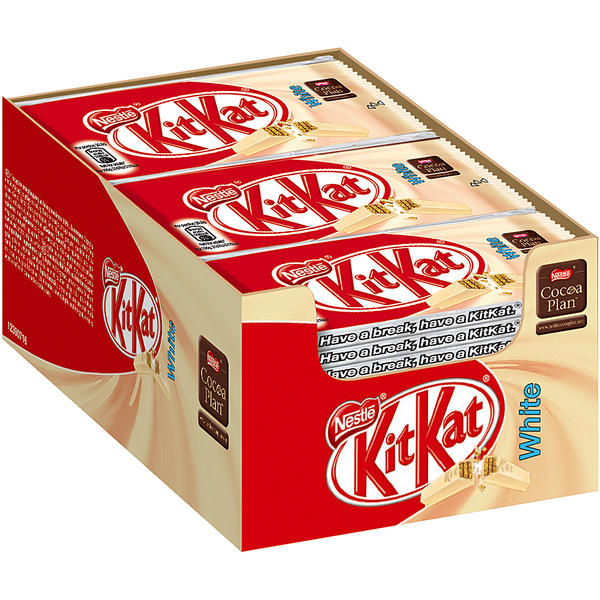 Kitkat White 24 Schokoriegel 41,5g  Schokoriegel günstig online bestellen  bei  Schokoriegel